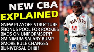 MLB CBA EXPLAINED - Full Overview!!! DETAILS, Explanations & Ramifications...