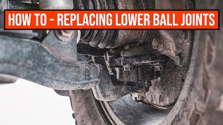 How To Replace Your Lower Ball Joints  1st Gen Toyota Tacoma (20012004)
