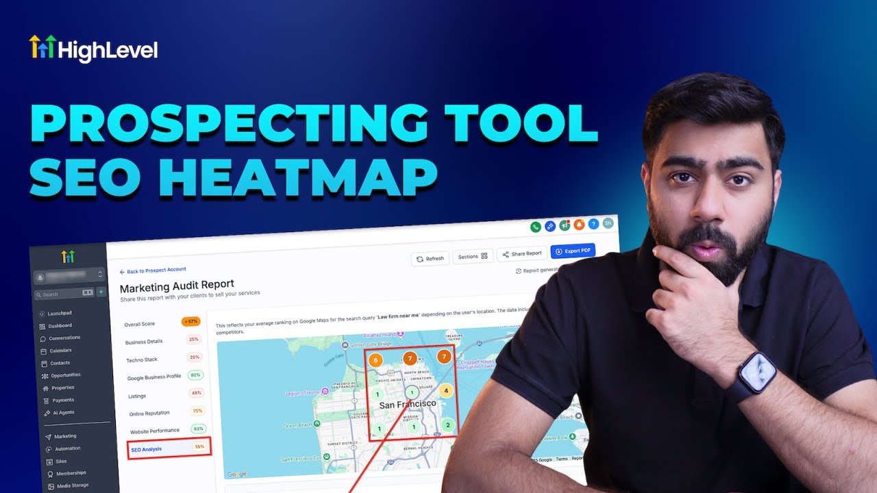 How To Leverage HighLevel's SEO Heatmap for Better Business Ranking Reports