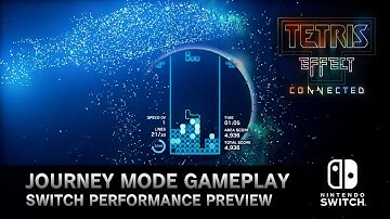 Tetris Effect: Connected Journey Mode Gameplay Performance Preview  | Nintendo Switch