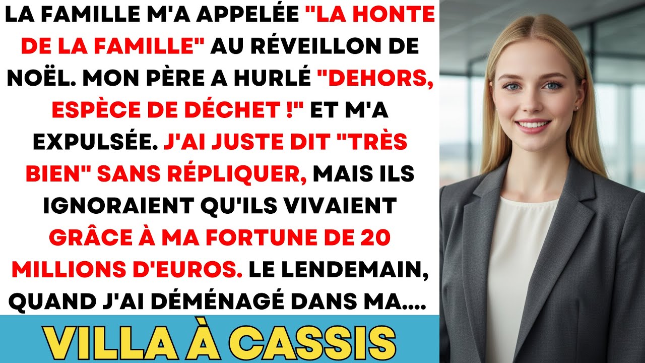 Mon Père M'a Traitée De Honte De La Famille Au Dîner De Noël Et M'a Mise À La Porte J'ai 