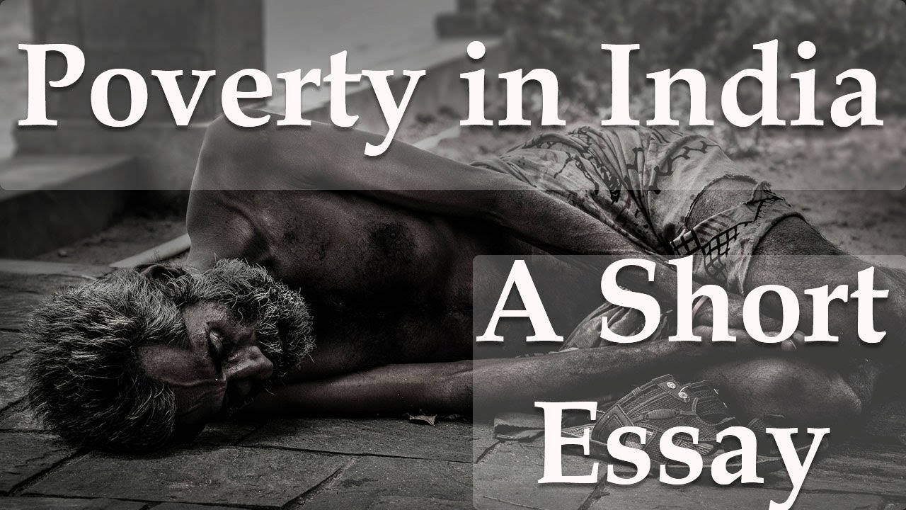 poverty essay hindi