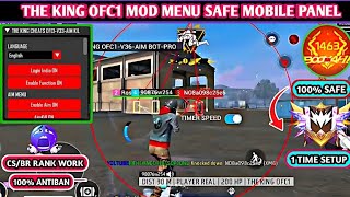 THE KING CHEATS OFC1 | OB54 FLY AIM KIL | MOBILE PANEL | NEW UPDATE VERSION | ALL SERVER WORKING