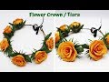 DIY Handmade Flower Crown / Tiara | Flower Headband | How To Make Flower Crown | Pohela Boishakh