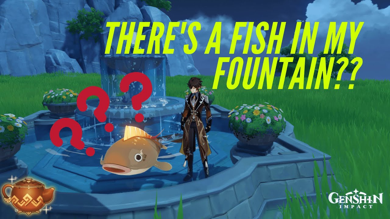 How to (temporarily) Transfer Fishes to Any Furnishing Serenitea Pot