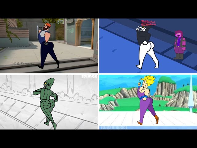 Finest Variants Of Animan Studios Axel In Harlem Meme Compilation