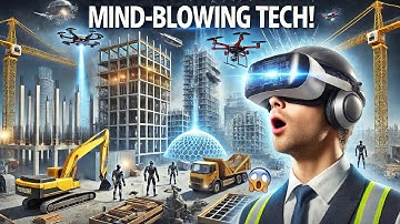 Ground Breaking CONSTRUCTION Technologies Are Changing Everything