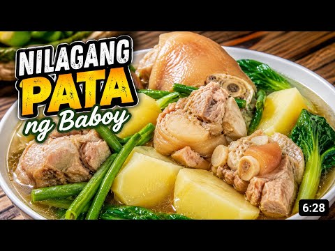 NILAGANG PATA NG BABOY | Ganito Pala ang Pinakamasarap na Lutong Bahay! @BossJ_OfficialPH