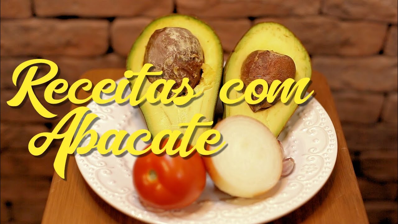 RECEITAS COM ABACATE -  Luciano Bruno #nacozinhacomluciano