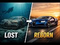 This Bugatti Was Lost in the Ocean… Then Reborn #Bugatti #BugattiChiron #CarRestoration #ASMR