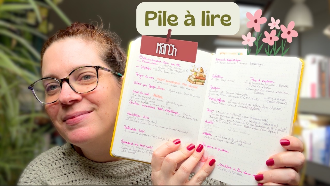 Pile à lire • Mars 2026 • Vivement le printemps