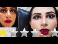 I went to the worst reviewed makeup artist in my city 