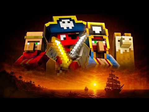 Przetrwałem 100 DNI jako PIRAT w Minecraft Hardcore