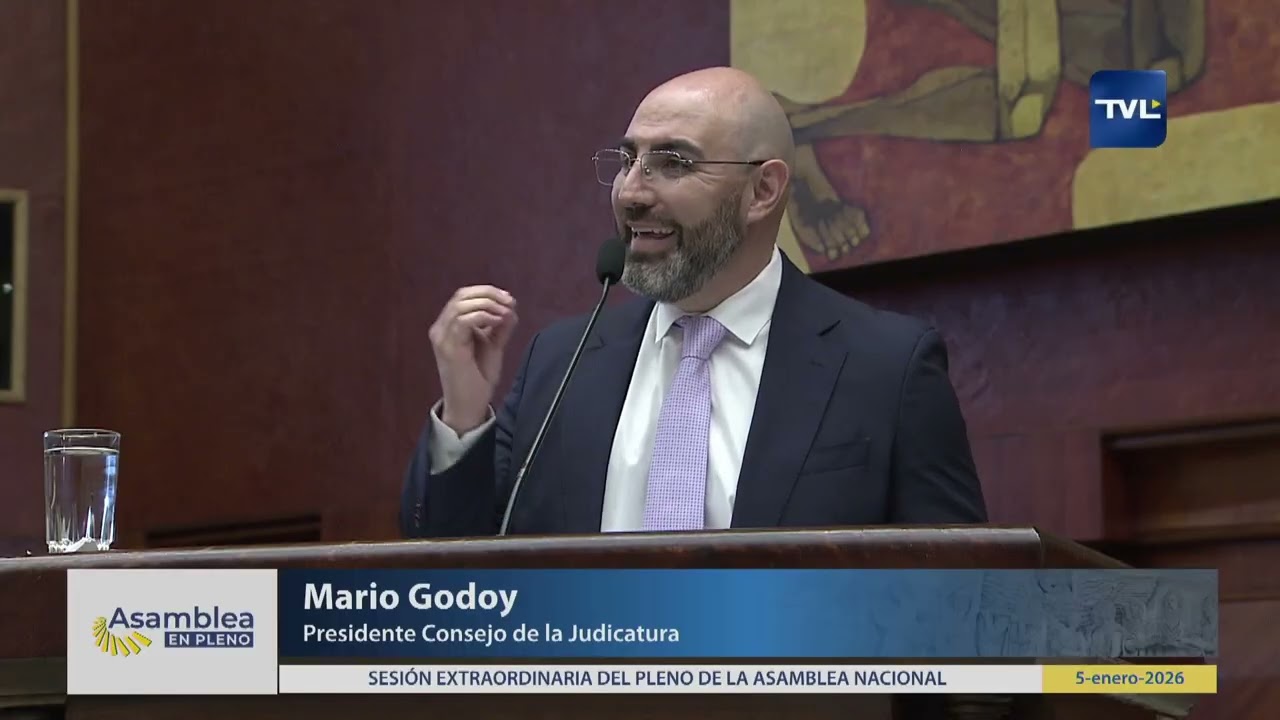 Comparecencia Doctor Mario Godoy - Presidente del Consejo de la Judicatura - Sesión Extraordinaria