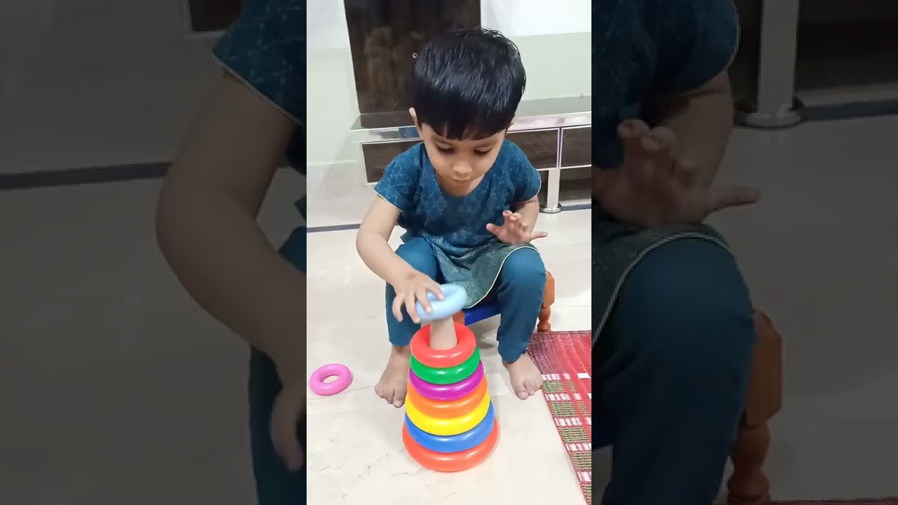 Baby perfection in stacking ring toys || stacking rings