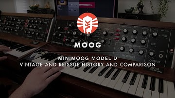 The MiniMoog Model D: A Historical Look And Modern Comparison
