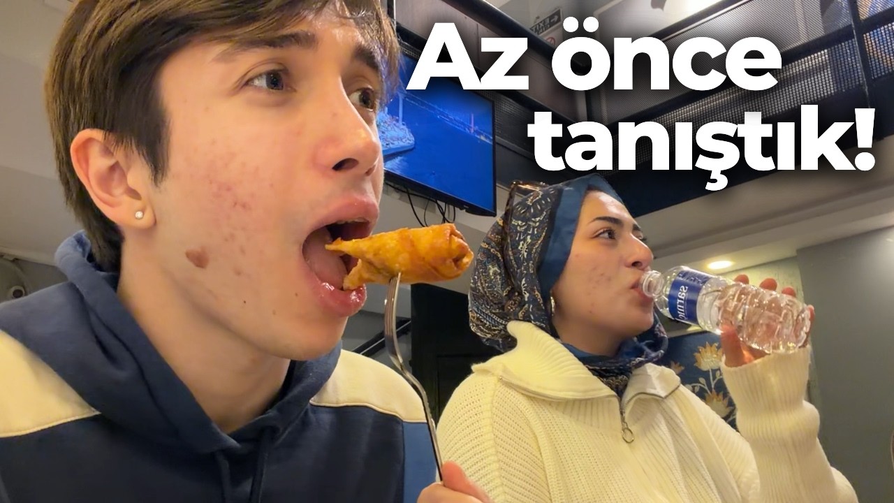 İftara Giderken Takipçimle Karşılaştım