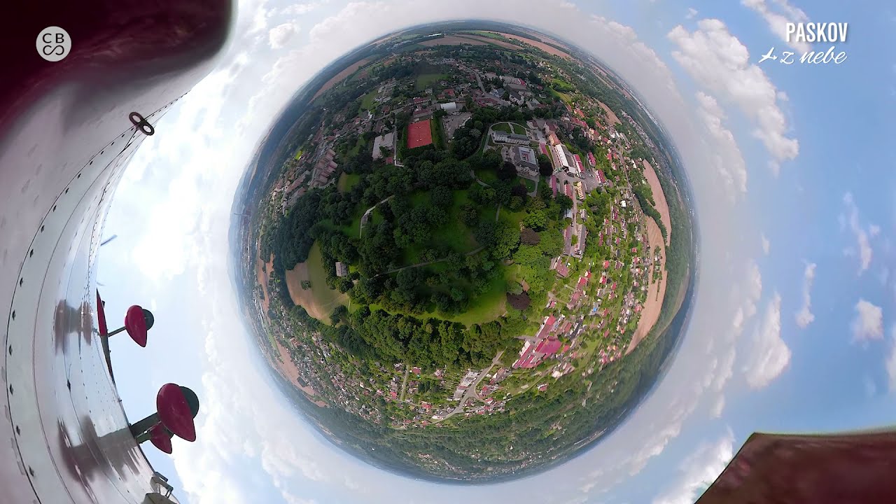 Letecké video Paskov z nebe