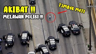Aksi hebat Polisi Saat menangkap Pencuri
