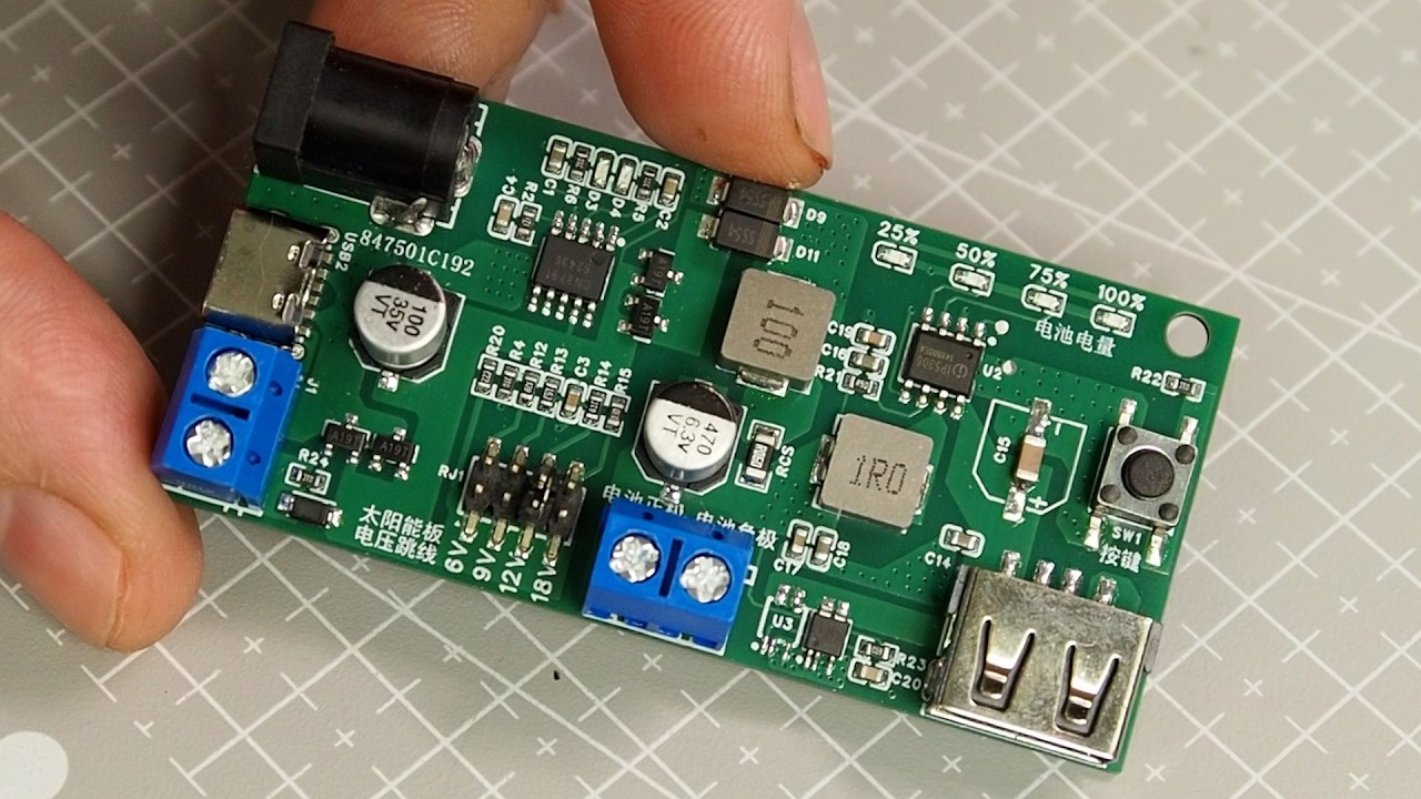 Солнечный MPPT повербанк, контроллера солнечной зарядки CN3791 с IP5306