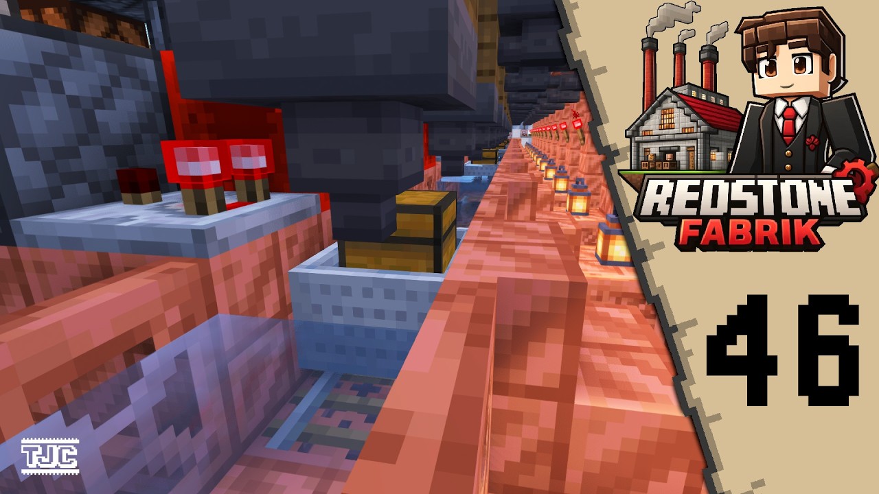 Einmal ALLE Items bitte verladen (Minecart = Lager) | 🏭 Pt. 46