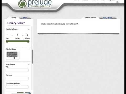 Prelude Tutorial: Library Search