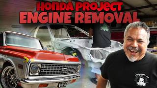 From Engine Removal to Paint Prep… Honda Project Update