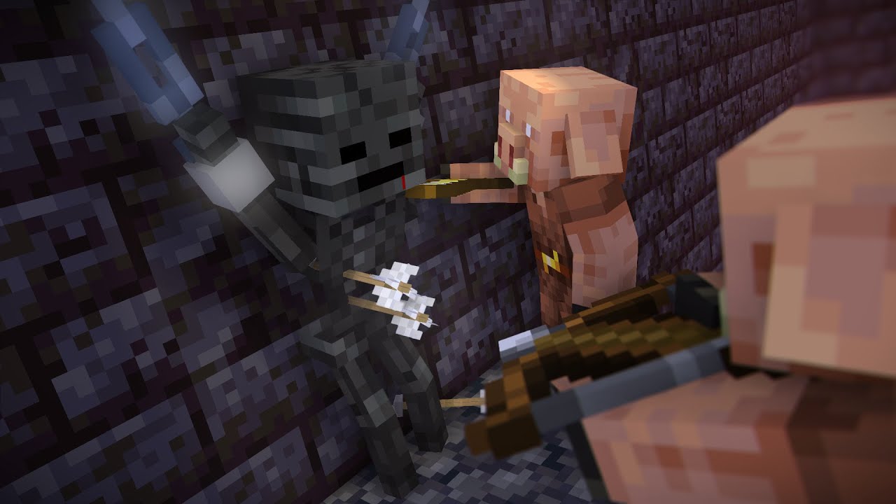 【Monster School】Wither Skeleton Life 【マイクラアニメ】