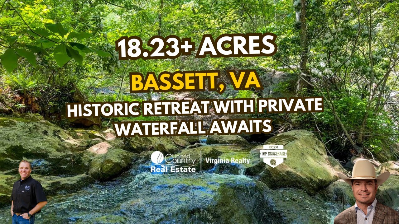 Waterfall Retreat with Historic Charm – A One-of-a-Kind Escape! - YouTube
