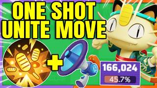 ENERGY AMPLIFIER is a CHEAT CODE on MEOWTH | Pokemon Unite