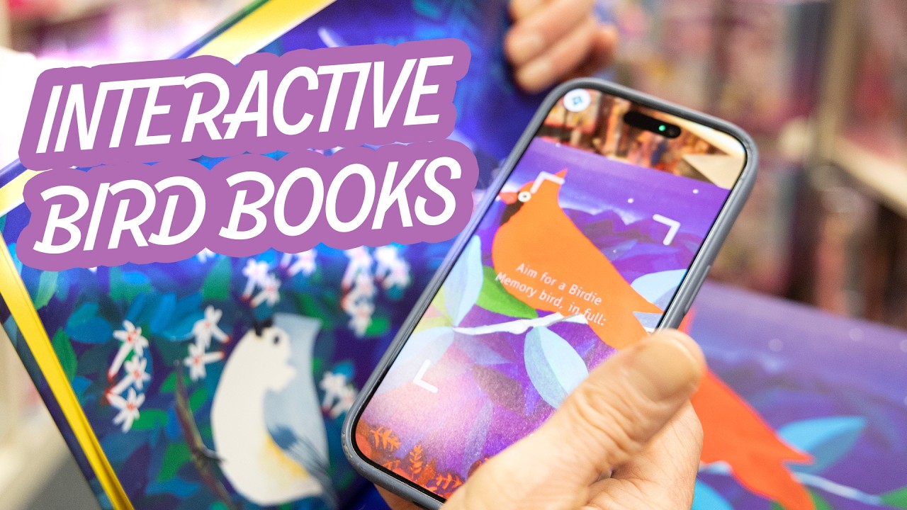 This Interactive Bird Book Comes to Life! New at Snoozy's Kids in Mountain Brook, AL