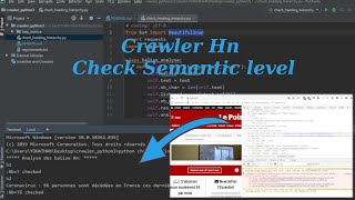 Crawler Python BeautifulSoup : Check semantic Hn