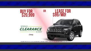 Executive Jeep - Spring Clearance Event