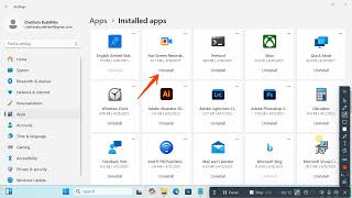 How to uninstall apps on Windows 11