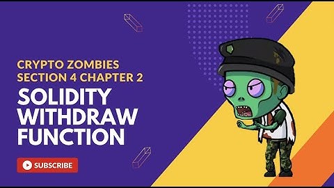 Solidity View functions, Crypto zombies Section 4 Chapter 2