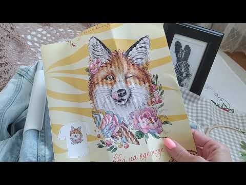 Вышивальная неделя :вышивка на одежде, готовый крыжовник