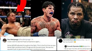 TANK DAVIS, CONOR BENN, SHAKUR AND CALEB PLANT REACT TO RYAN GARCIA | GARCIA VS HANEY REACTIONS