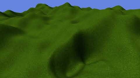 Height-map terrain, plus realtime height modification