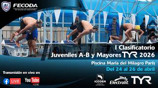 II Clasificatorio Juveniles A-B Y Mayores TYR 2026 / Sesión 3