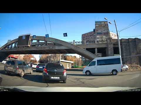 Driving through the streets of Yerevan 🇦🇲 Erebuni➡️Zeytun #road  #armenia #driving #армения #yerevan