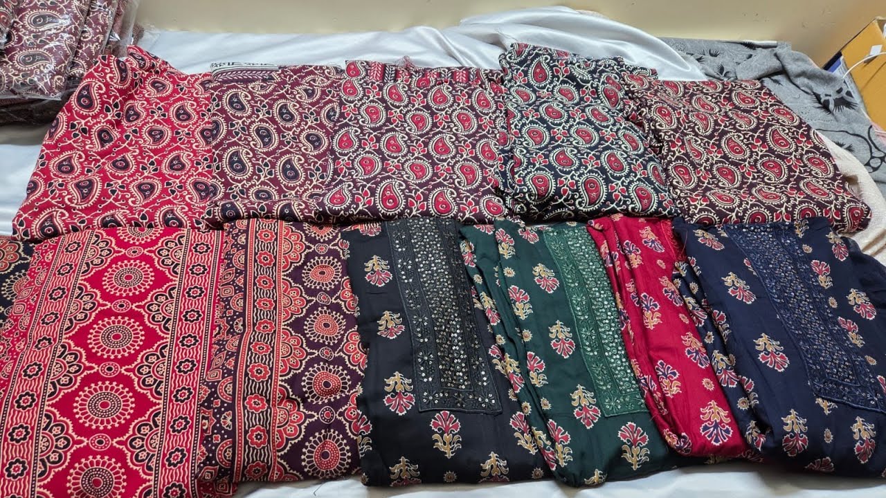 RS 749 Budget friendly Rayon cotton churidar material PH 7306083024