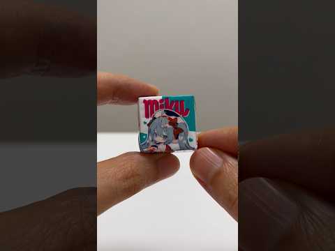 🍫Hatsune Miku Tirol Chocolate Refreshing Mint Chocolate #shorts