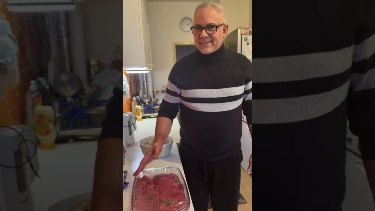 ستيك مع مشروم صوص 