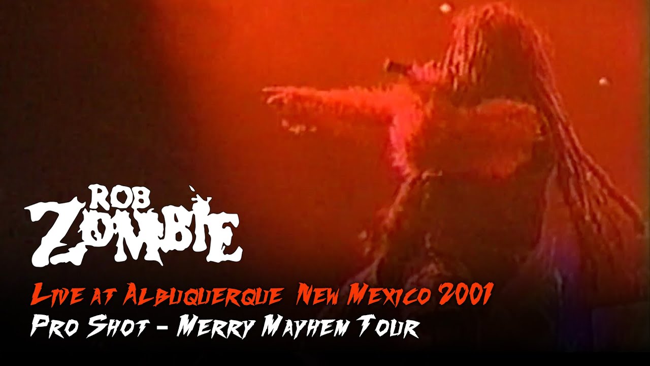 Rob Zombie Live at Albuquerque, New Mexico 2001 (widescreen proshot