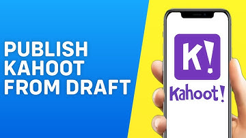 How to Publish a Kahoot From Draft on the Mobile App 2025