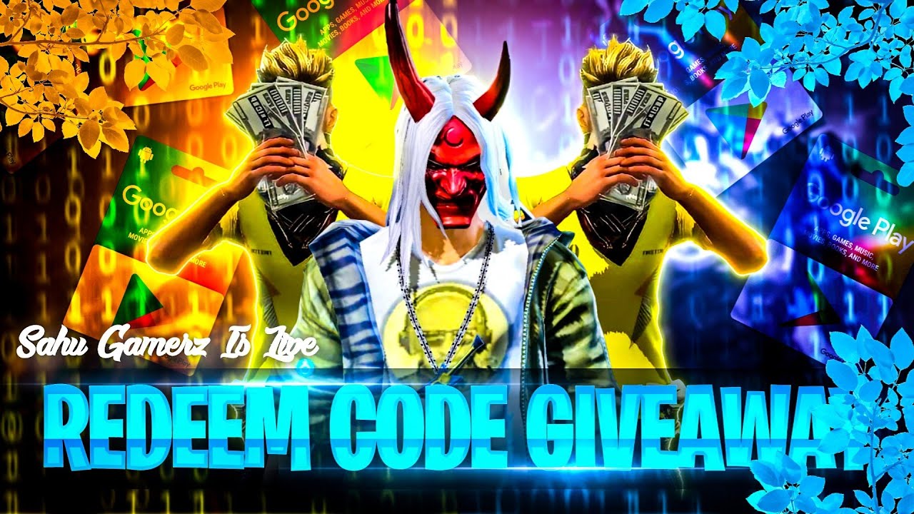 FREE FIRE LIVE GIVEAWAY CUSTOM ROOM | FF LIVE REDEEM CODE GIVEAWAY ...