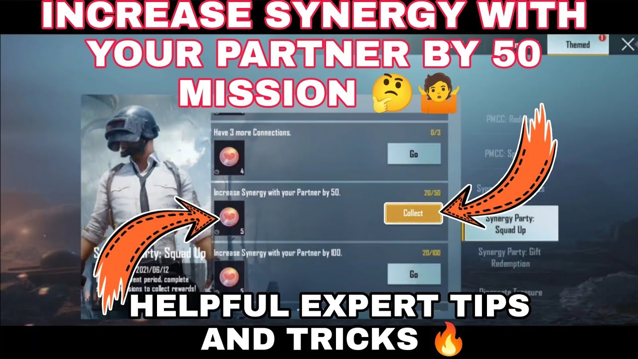 INCREASE SYNERGY WITH YOUR PARTNER BY 50 MISSION | HOW TO INCREASE SYNERGY WITH YOUR PARTNER BY 50