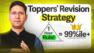 IITian’s Secret Revision Plan to Score 99%ile+ in JEE