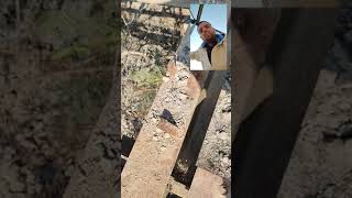 CONNECTION BETWEEN CROSS BEAM AND STRINGER | TRUSS | BRIDGE | DEMOLITION