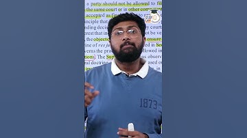 Res Judicata | CPC | Legal Reasoning | CLAT 2024 | CLAT 2025 #judiciary #judiciaryexams